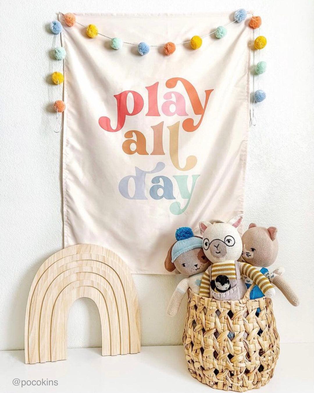 Neutral Playroom & Kid's Room Decor