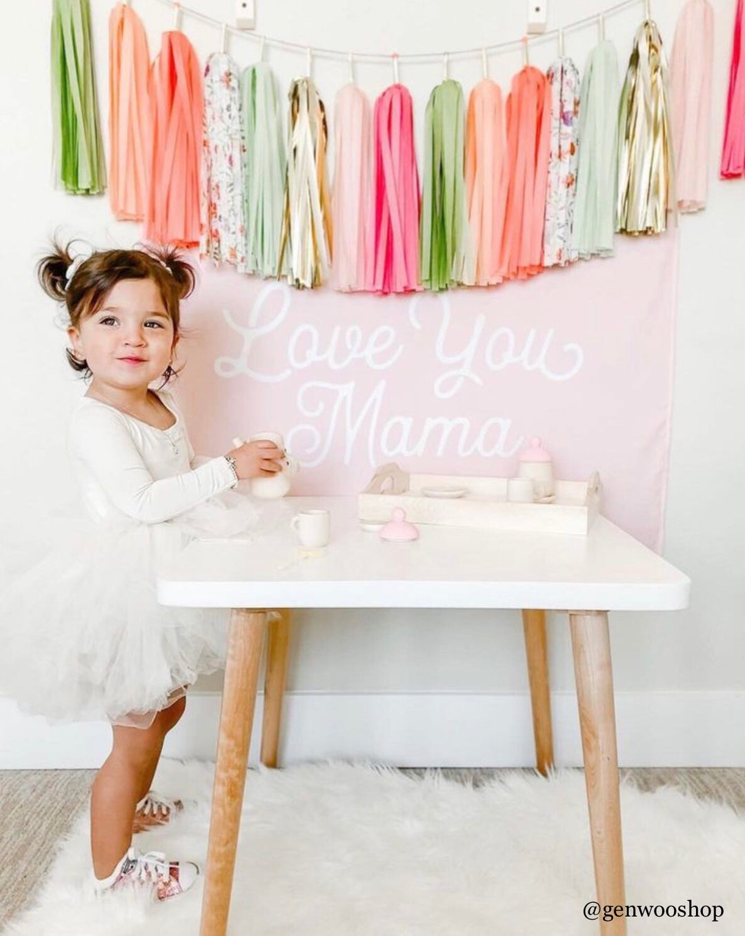 Love You Mama Banner