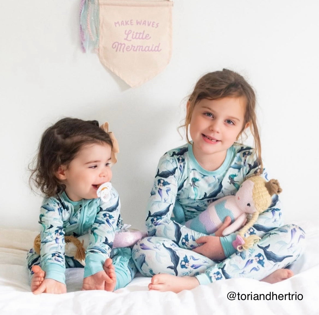 Make Waves Mermaid Hang Sign