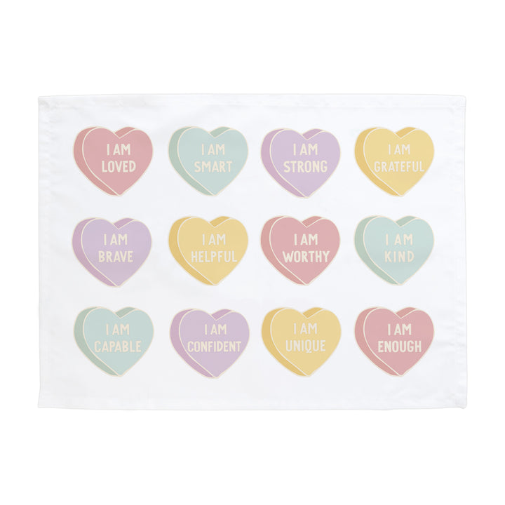 Affirmation Hearts Banner