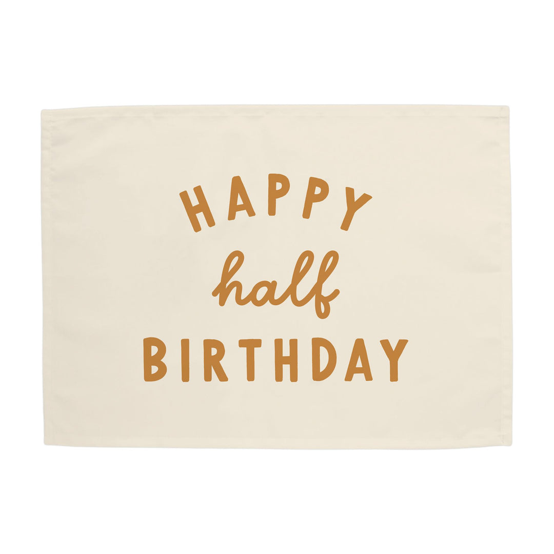 Happy Half Birthday Banner