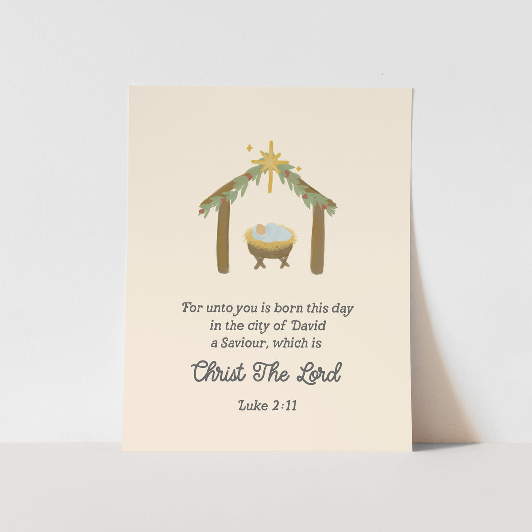 Baby Jesus Art Print