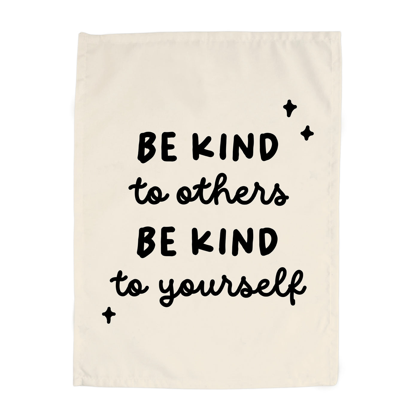 {Natural & Black} Be Kind to Others Be Kind To Yourself Banner