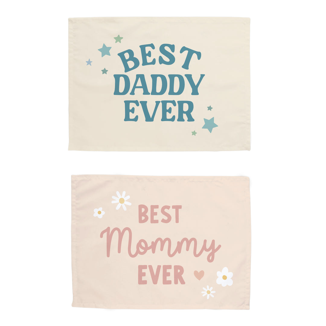 Best Daddy Ever and Best Mommy Ever Banner Bundle