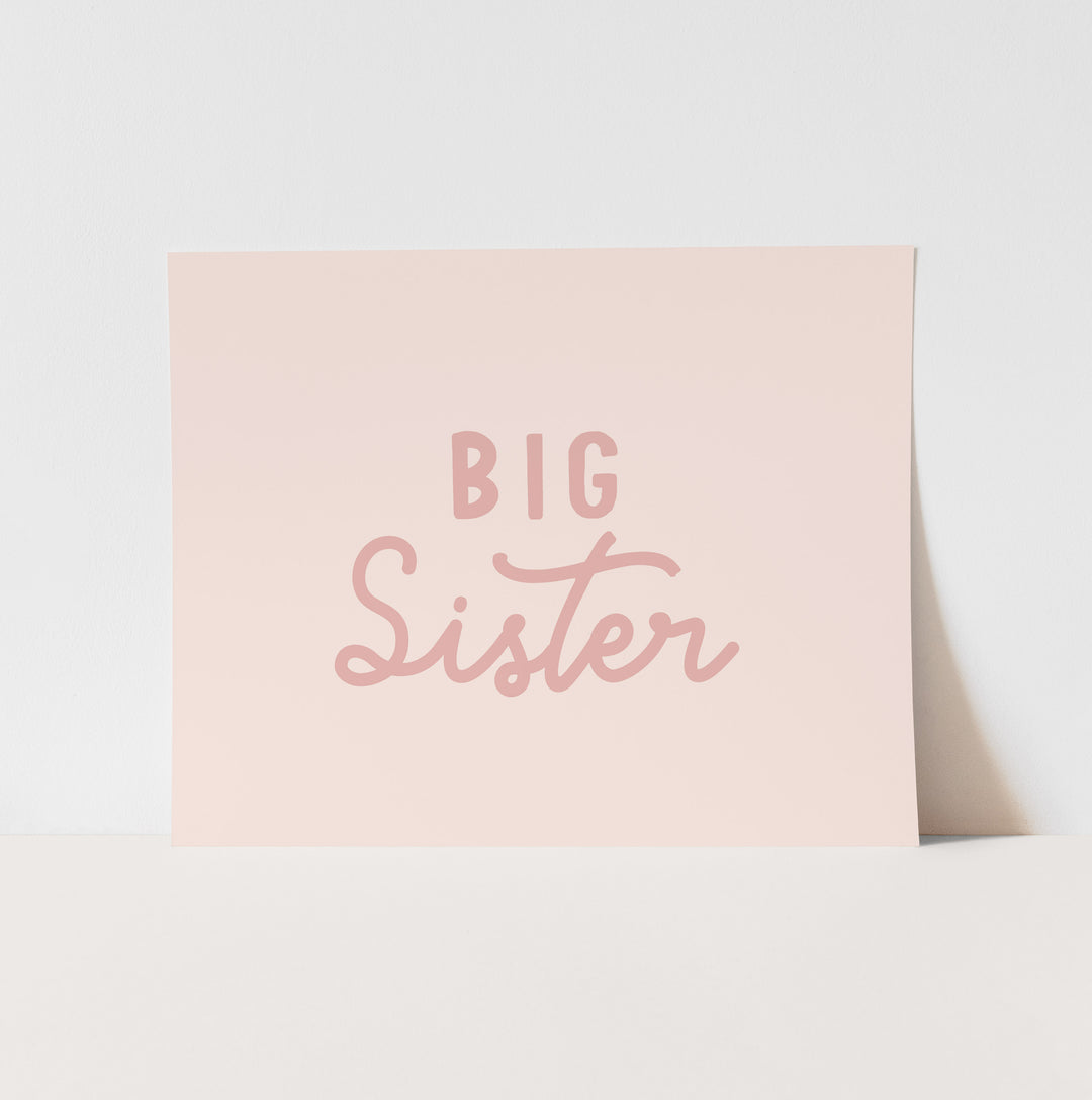 Big Sister Art Print
