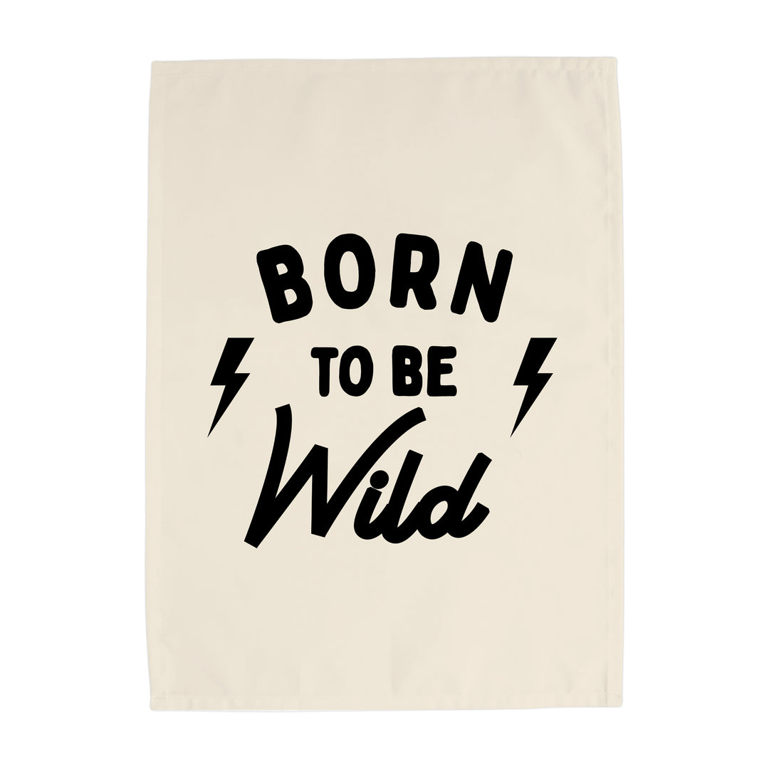 Born to be Wild Banner - Hunny Prints x @jassn2 {Natural + Black}