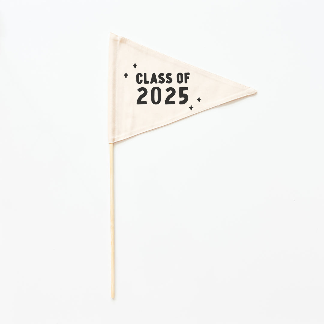 Class of 2025 Flag {Black + Stars}