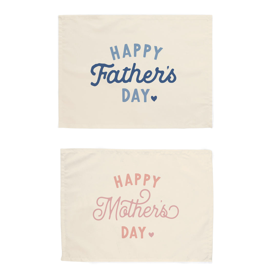 Happy Father's Day and Happy Mother's Day Banner Bundles