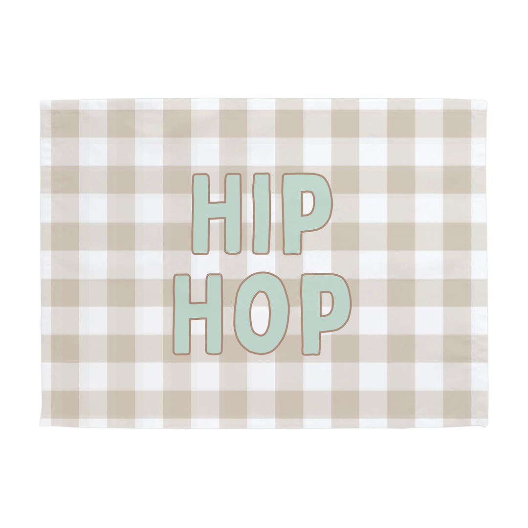 {Gingham} Hip Hop Banner