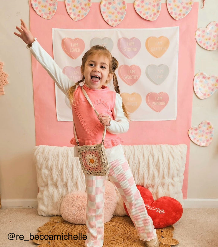 Affirmation Hearts Banner