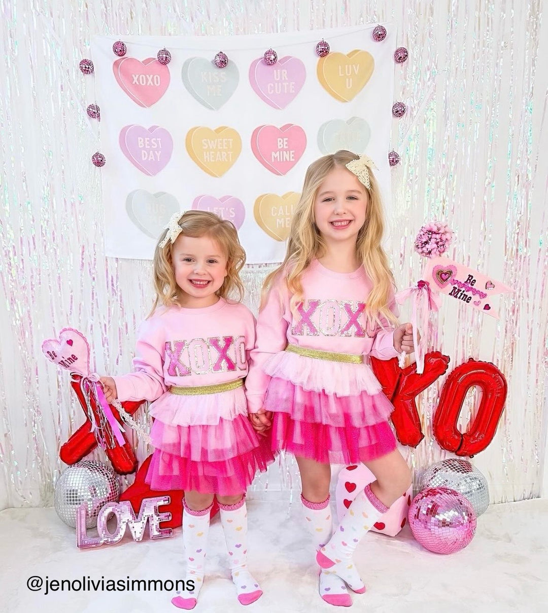 Conversation Hearts Banner