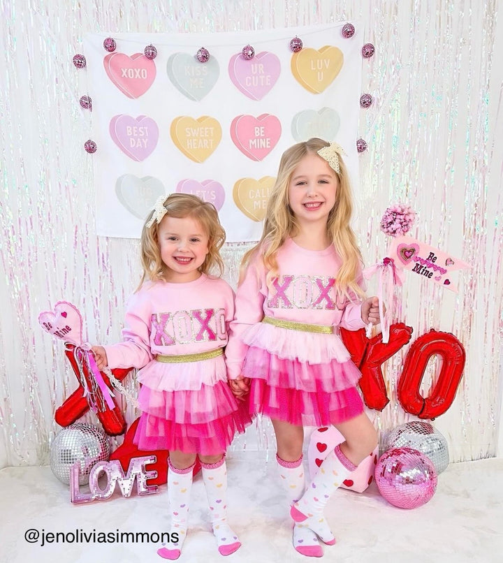 Conversation Hearts Banner