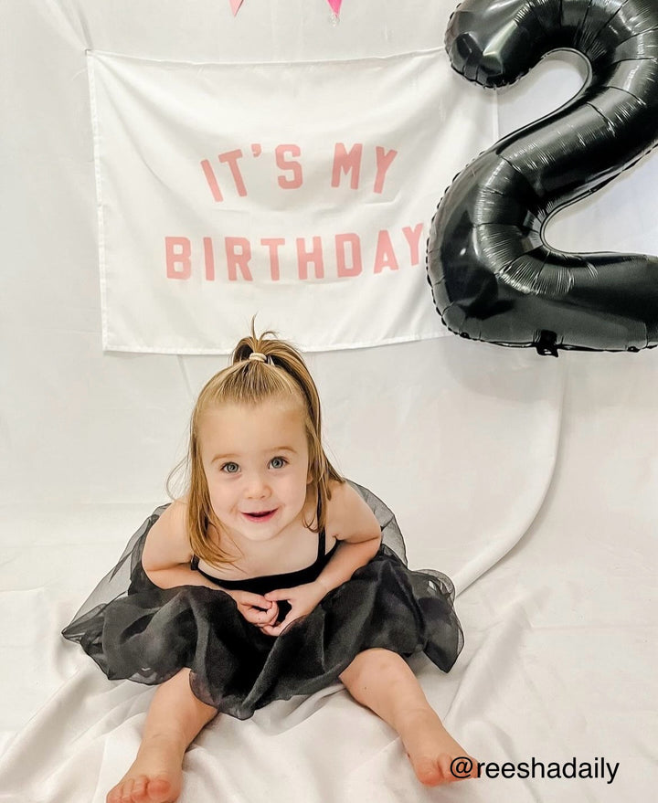 {Pink} It's My Birthday Banner