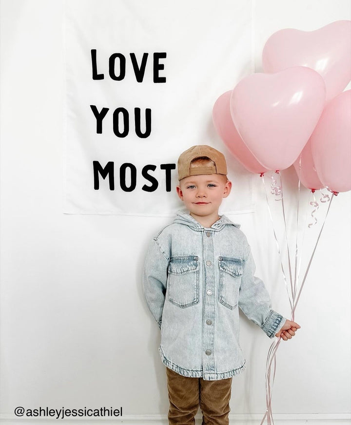 Love You Most Banner