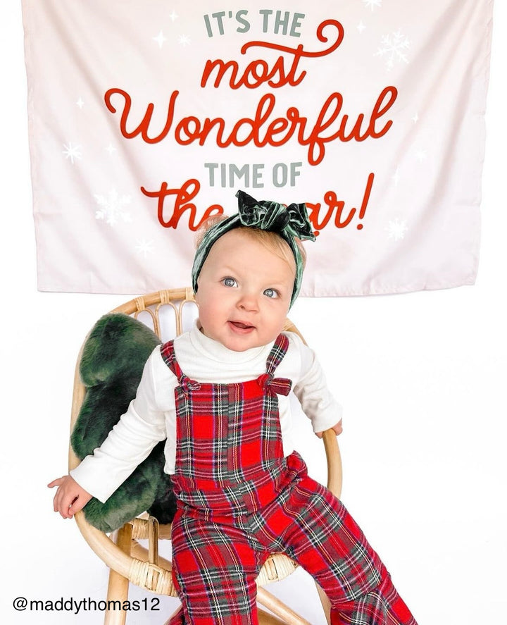 {Traditional} It's the Most Wonderful time of the Year Banner