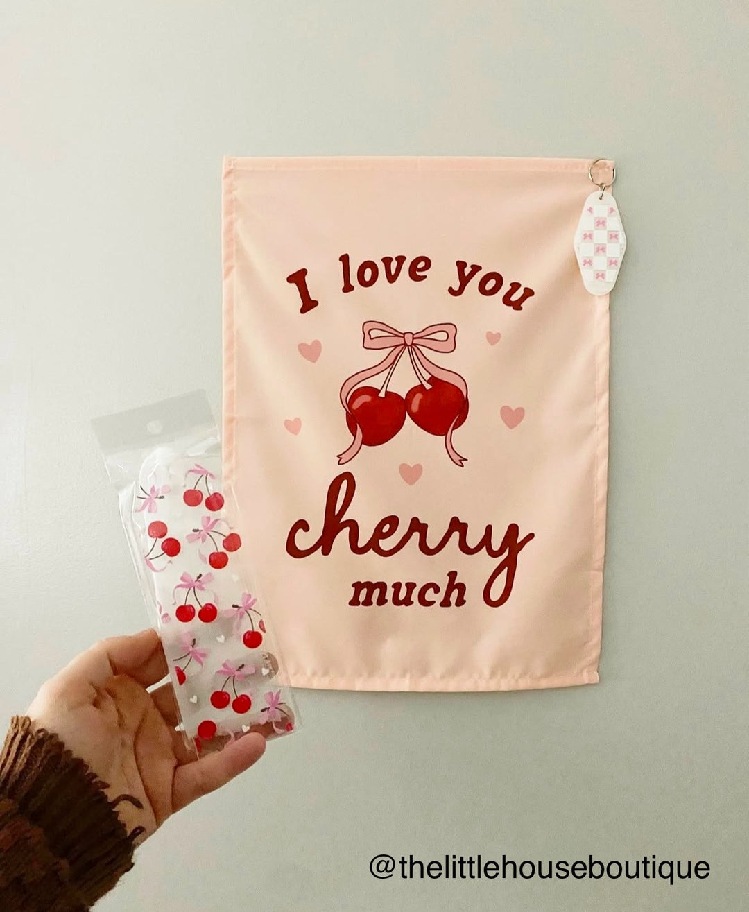 I Love You Cherry Much Banner