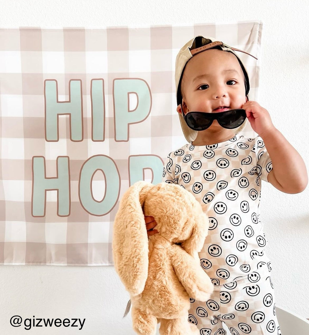 {Gingham} Hip Hop Banner
