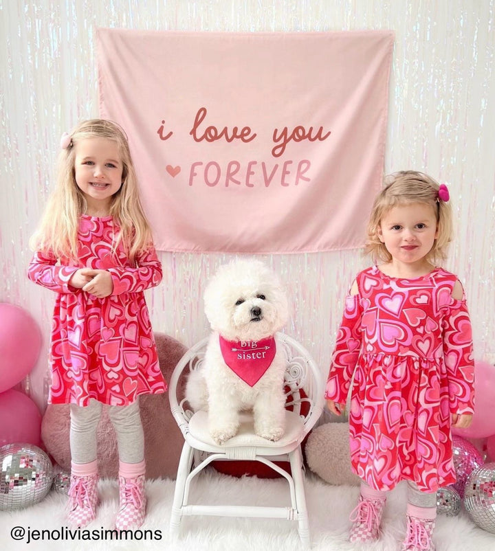 {Pink} Love You Forever Banner