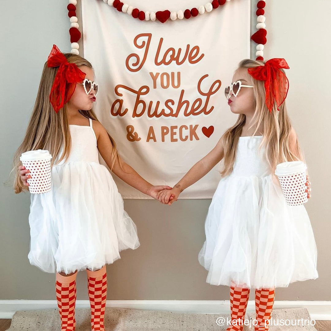{Neutral} I Love You a Bushel & A Peck Banner