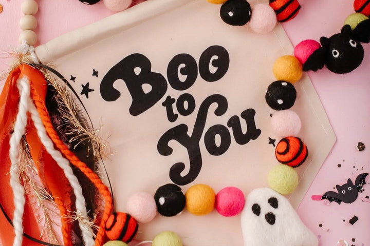 {Neutral} Boo to You Hang Sign