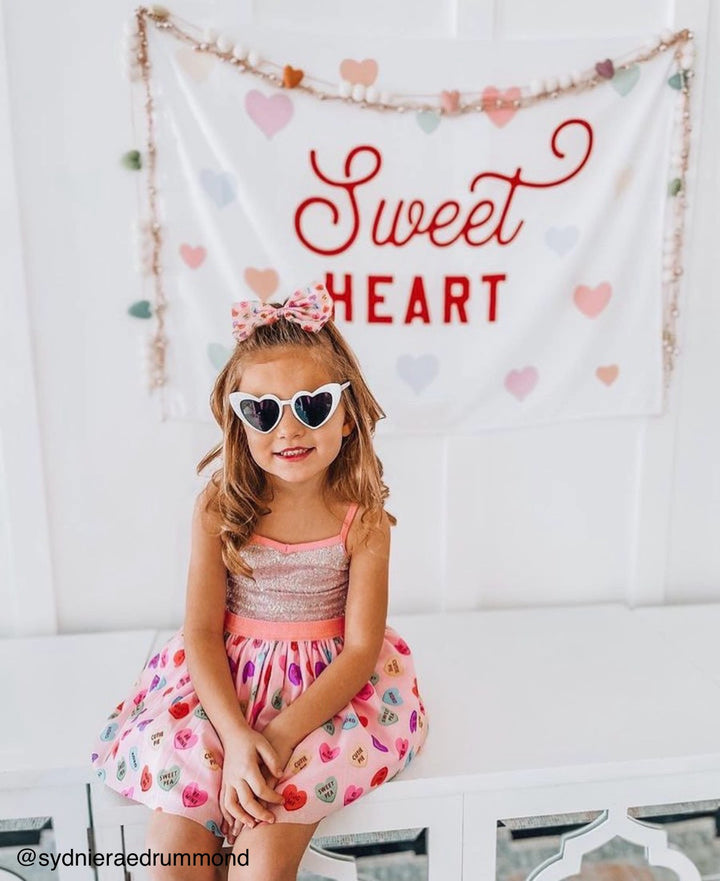 {Rainbow Pastel} Sweet Heart Banner