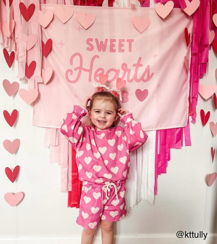 {Pink} Sweet Hearts Club Banner