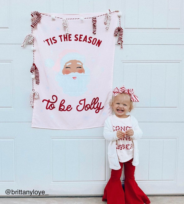 {Pink} Tis The Season to be Jolly Banner©
