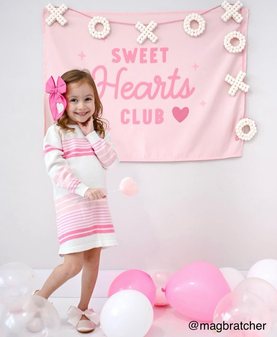 {Pink} Sweet Hearts Club Banner