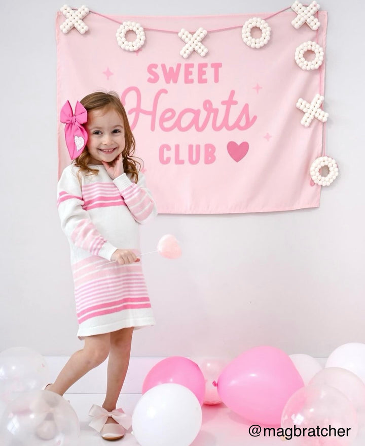 {Pink} Sweet Hearts Club Banner