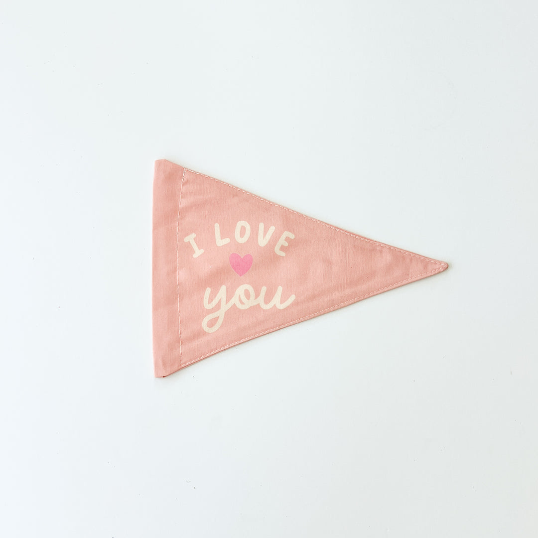 {Pink} I Love You Flag