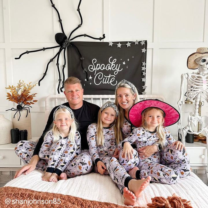 {Black & White} Spooky Cute Banner