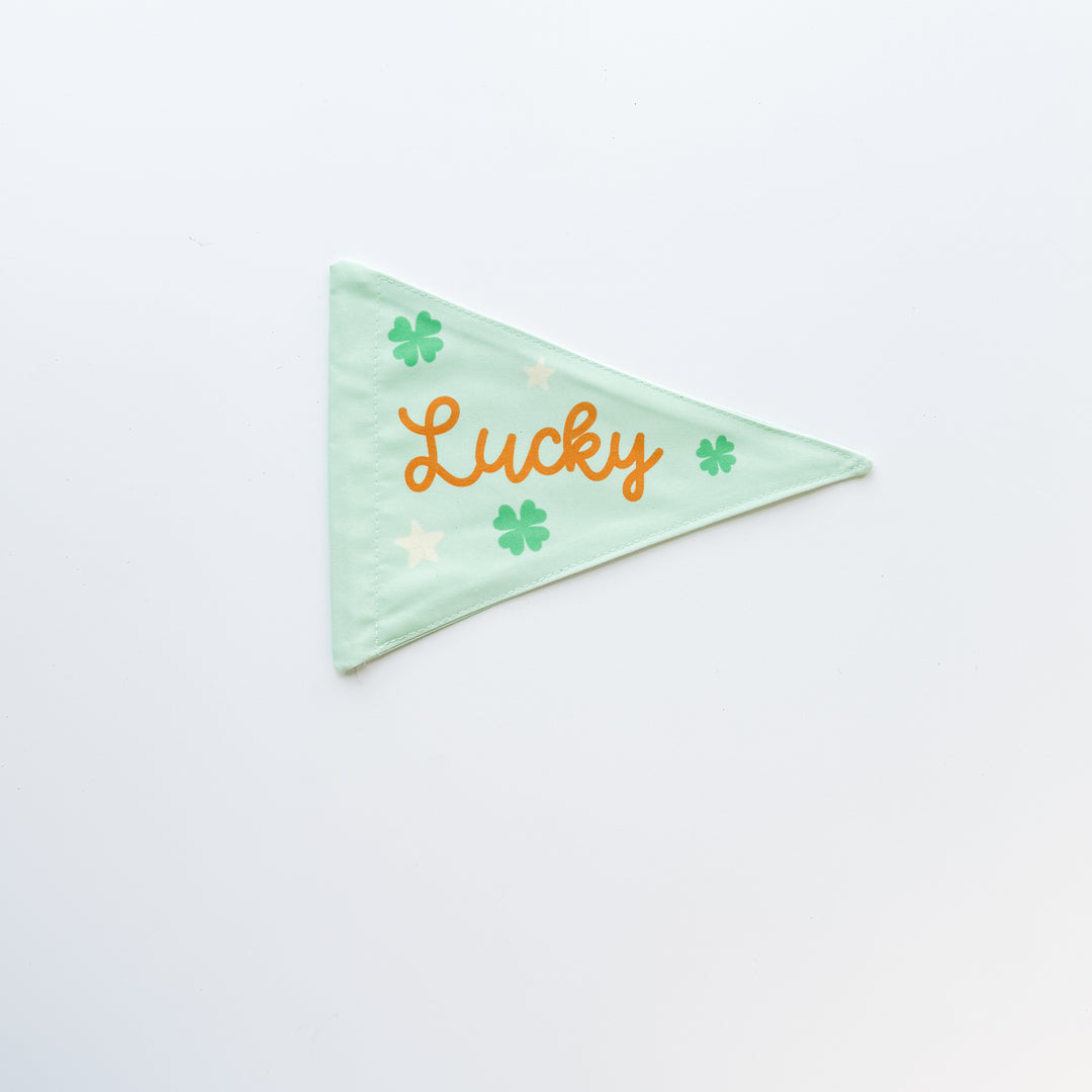 {Green} Lucky Flag