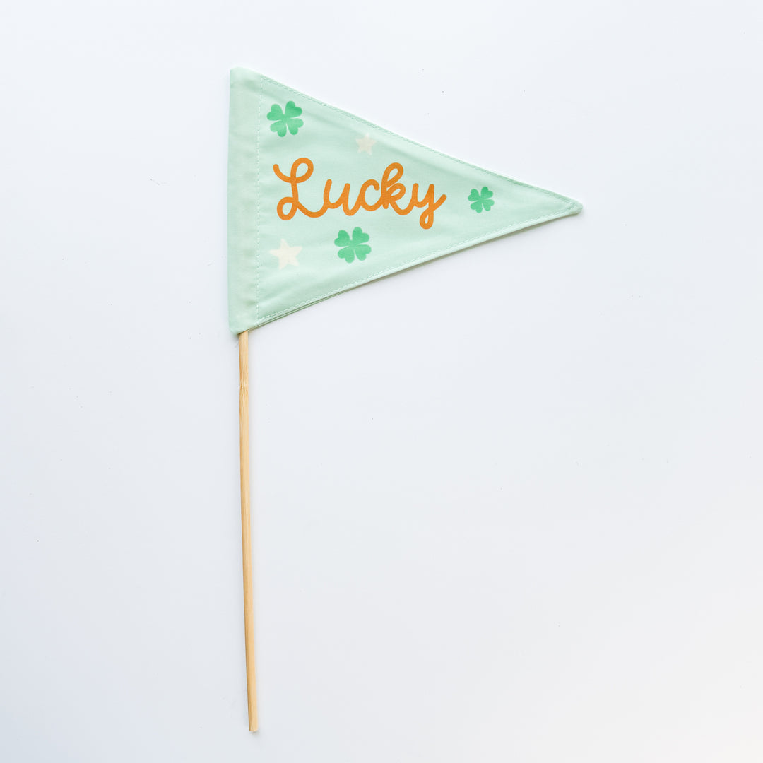 {Green} Lucky Flag