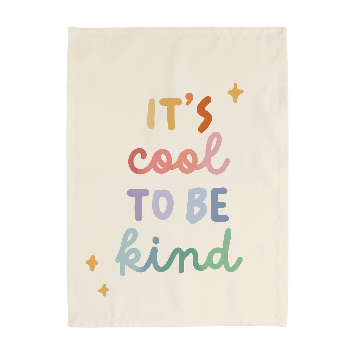 {Rainbow} It's cool to be kind Banner