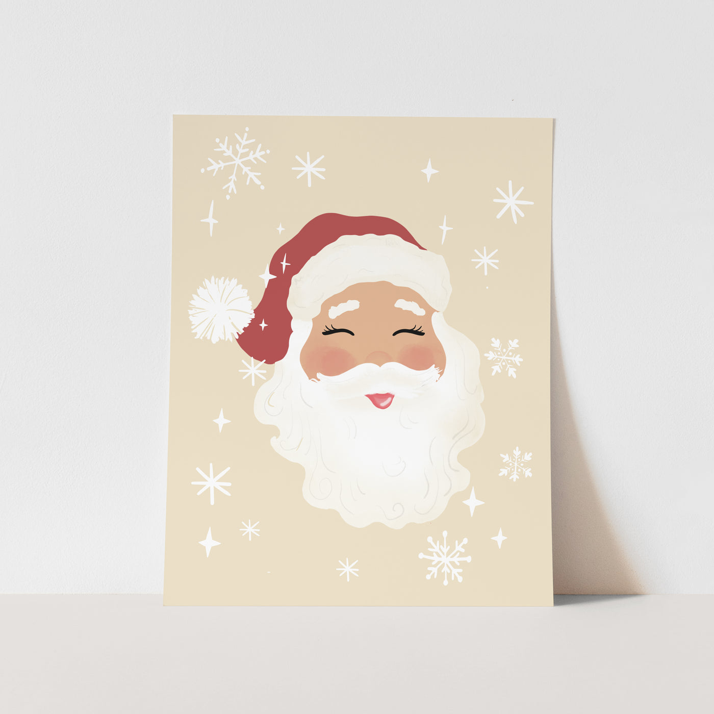 Art Print: {Neutral} Santa