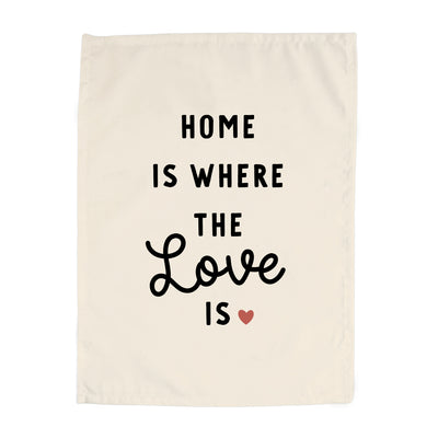 {Neutral} Home Is Where The Love Is Banner