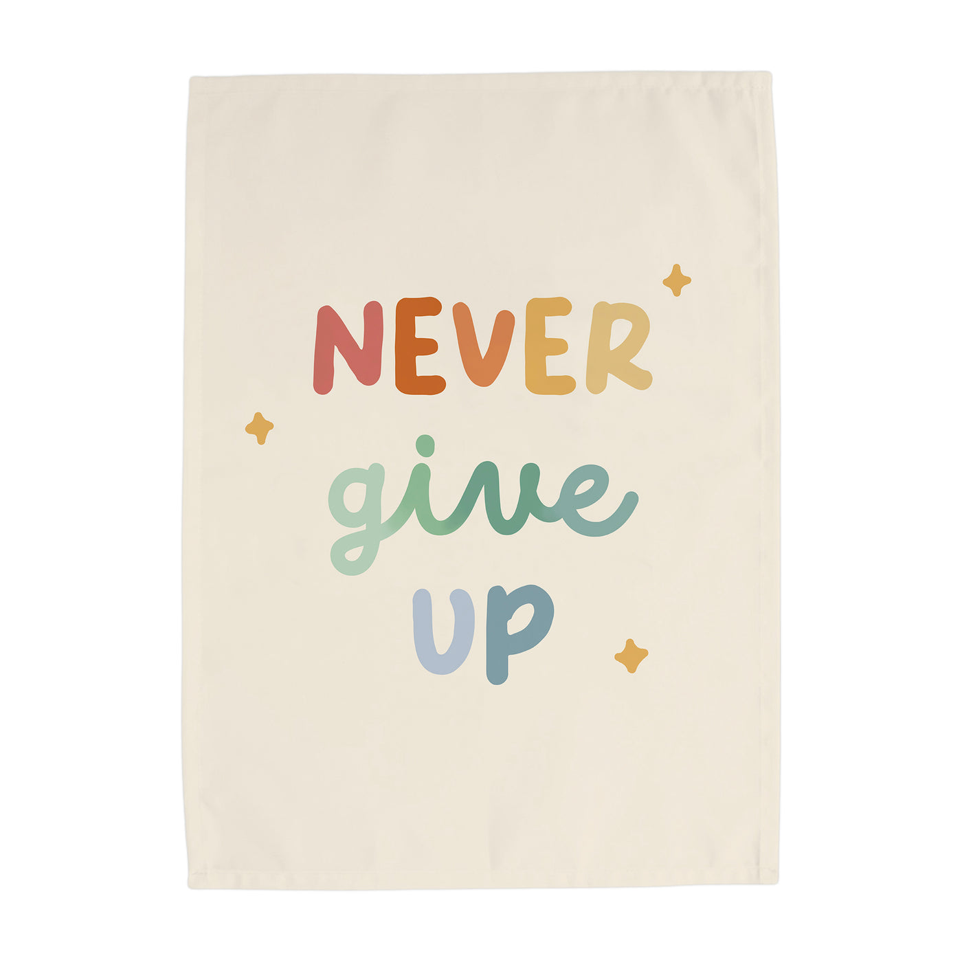{Rainbow} Never Give up Banner