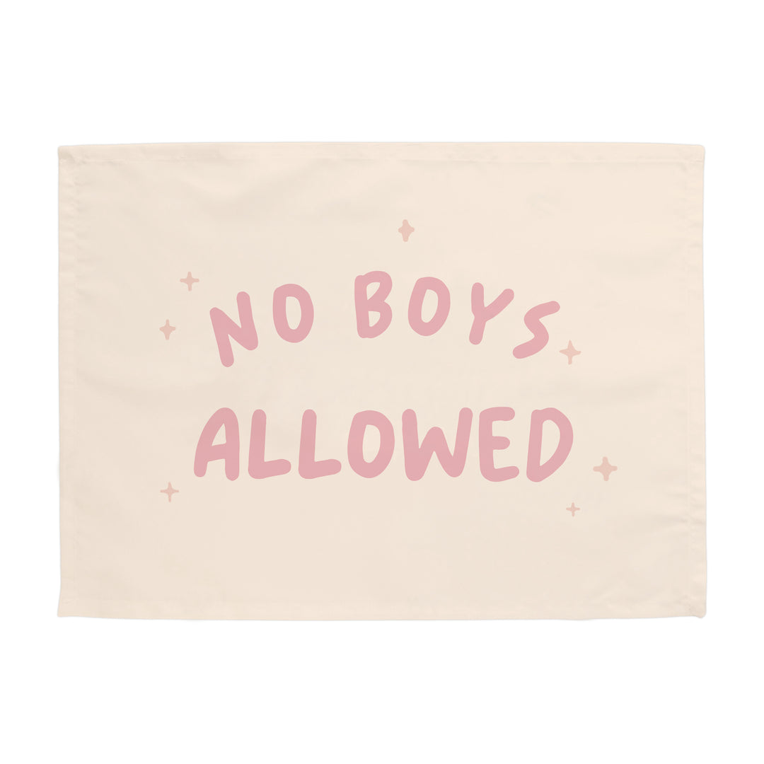 No Boys Allowed Banner