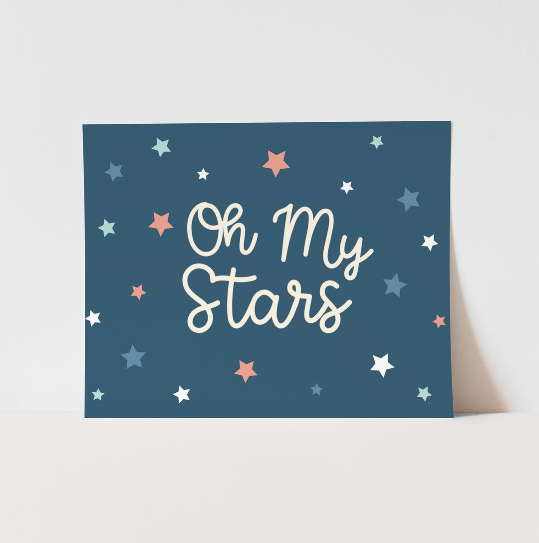 Oh My Stars Art Print