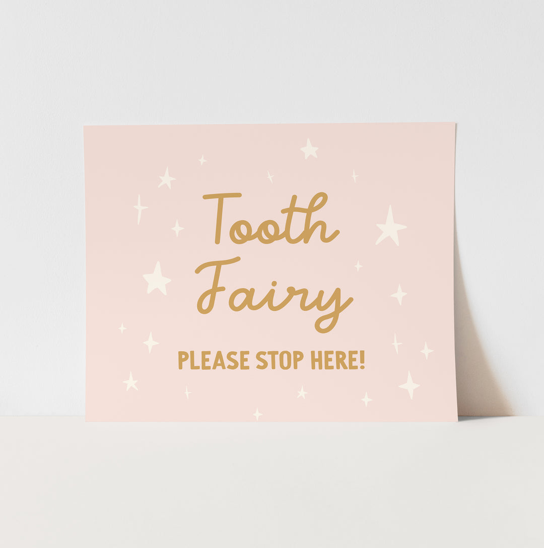 {Pink} Tooth Fairy Art Print