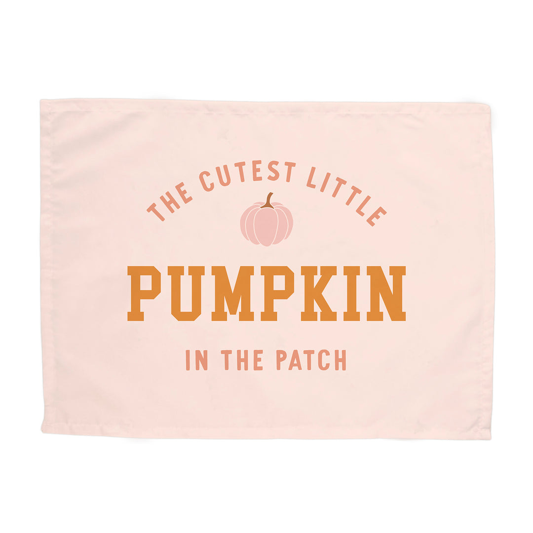 {Pink} Cutest Little Pumpkin In the Patch Banner