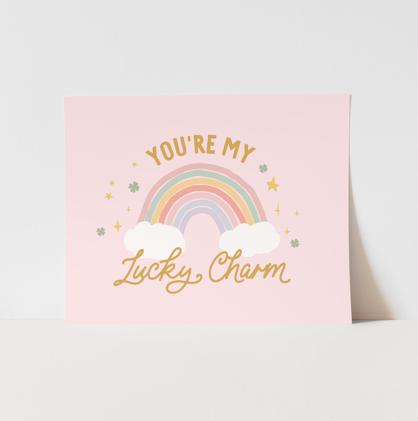 Art Print: {Pink} You're my Lucky Charm