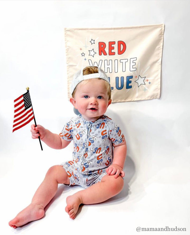 Red White & Blue Banner