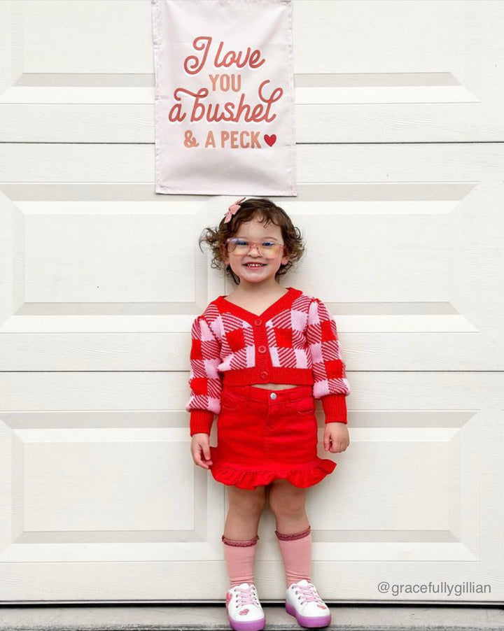 {Neutral} I Love You a Bushel & A Peck Banner