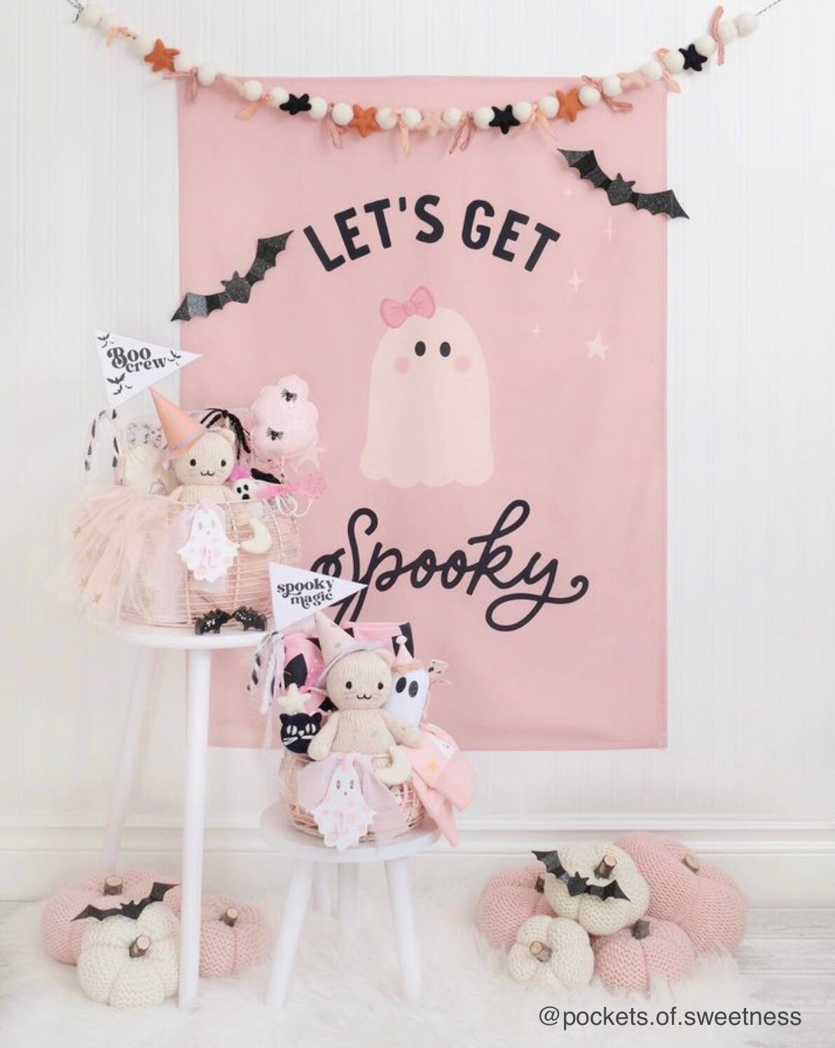 {Pink} Let's Get Spooky Banner©