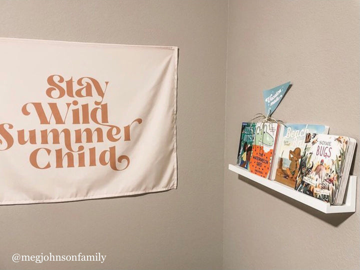 Stay Wild Summer Child Banner