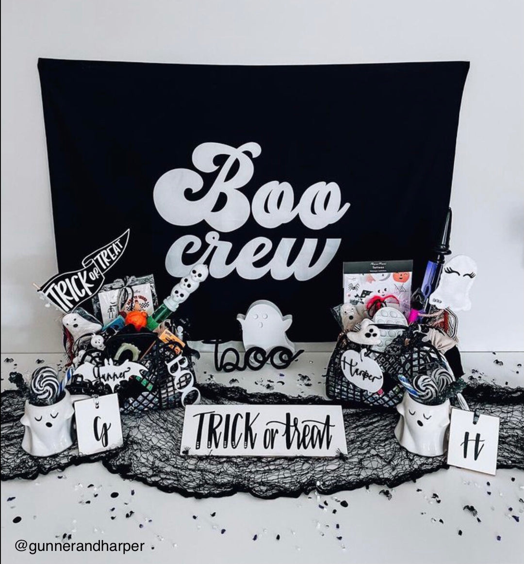 Boo Crew Banner