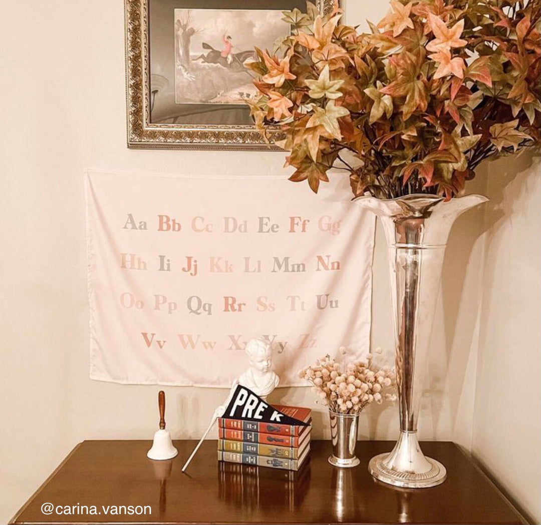 Alphabet Banner {Earth Tones}