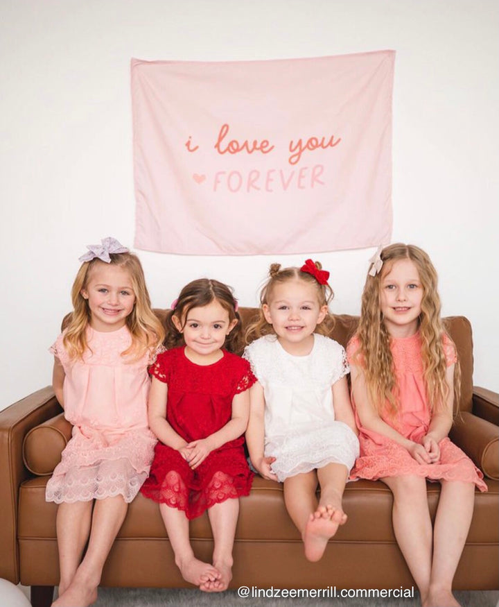 {Pink} Love You Forever Banner