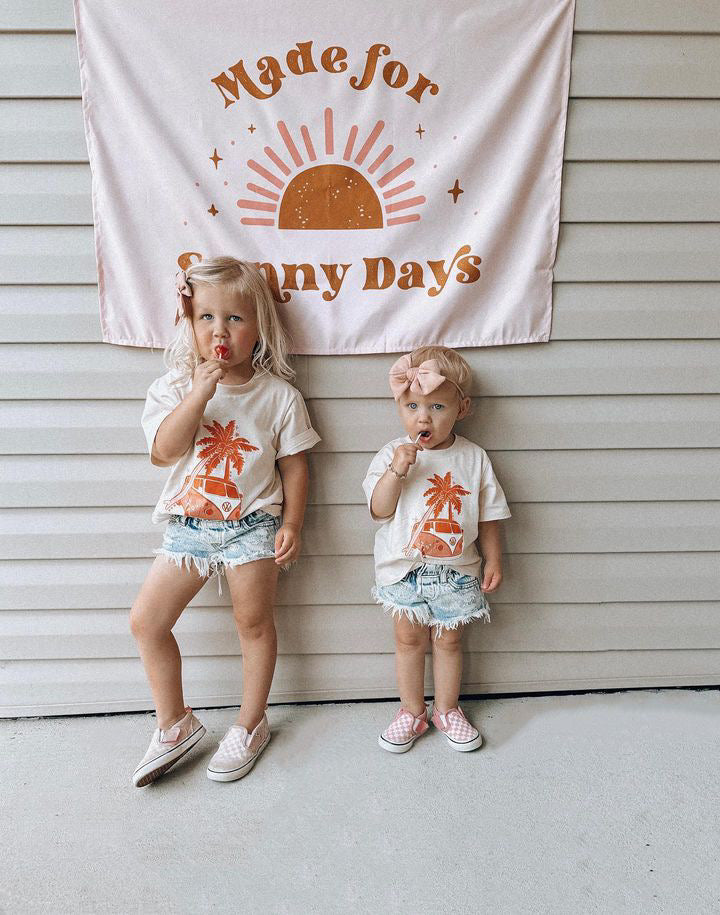 {Pink} Made For Sunny Days Banner